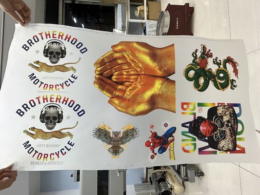 PET Heat Transfer Sheets A3 PET Film Digital Inkjet DTF Printer Vinyl For Clothing