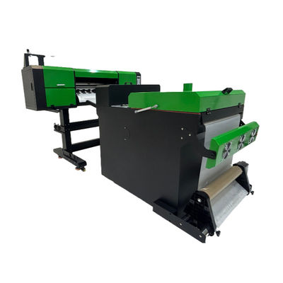 DTF Printer Printing Machine CYMKW 24inch 60cm 2 Head 4 Head I3200 XP600 Pigment Ink