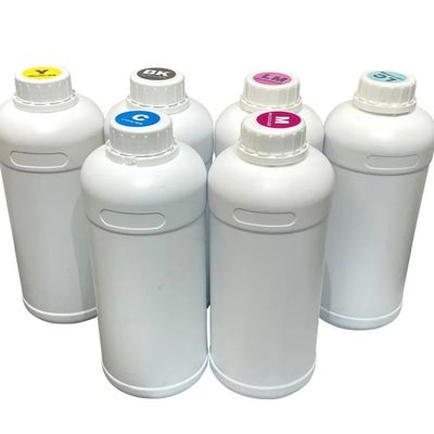 Water Based Ink 1000ML Bulk Waterproof CMYK White Printing  Eco-friendly Sunproof
