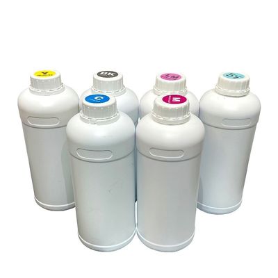 Water Based Ink 1000ML Bulk Waterproof CMYK White Printing  Eco-friendly Sunproof