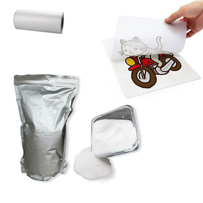 Diy Bulk White TPU Dft Powder For Sublimation High Elasticity Soft Touch White Heat Transfer