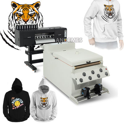 Dtf Printer 3 Heads i3200 60cm Fluorescent Direct To Film Printing T-shirt Printing Machine
