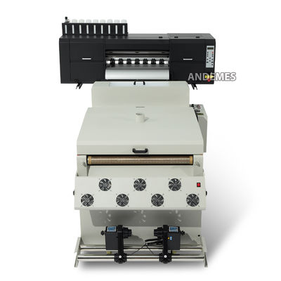 Multicolor DTF Printer 60cm 3 Head 4Head I3200 with 9 Color Fluorescent T-Shirt Printer