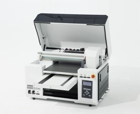 Andemes UV XP600 3D Inkjet Printer with Roll to Roll Printing and Varnish Coating