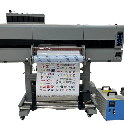 Roll to Roll UV DTF Printer With EPS 3 i3200 Printheads and Laminator for Printing