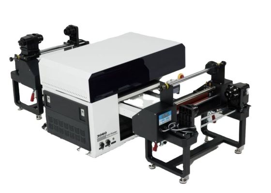 High Speed With Laminator 3060 UV Printer for Roll to Roll and Flatbed Bottle Printing
