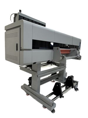 Crystal Label Dtf Printing Made Simple with 24" All in 1 Flatbed UV PET Film Printer