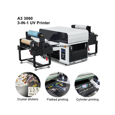 Uv A3 Flatbed Printer 3060 For Multi Color Printing