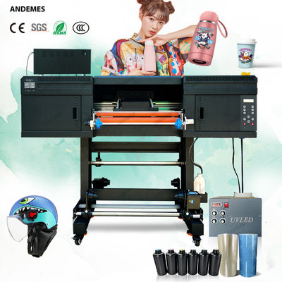 CMYKWWWW Ink Color 130 KG UV Printer Advertising Branding Machines with High Capacity