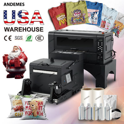 A2 Double Head XP600 DTF Printer for Multi Color PET Film Roll to Roll Printing 42cm