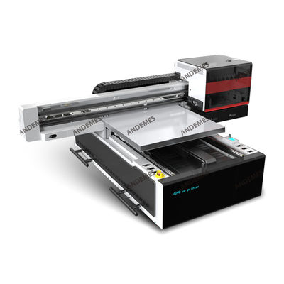 Automatic 6090 Flatbed UV Ink Printer With USB 2.0 / Ethernet Interface