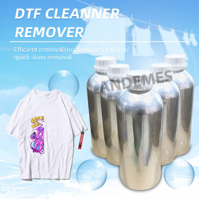 DTF Aftercare Cleaning Solution Restores Fabric Softness After Transfer Application