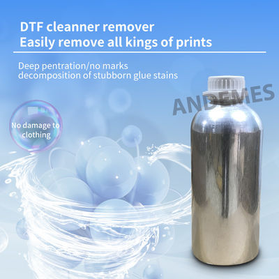 DTF Aftercare Cleaning Solution Restores Fabric Softness After Transfer Application