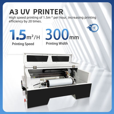 New  A3 UV Printer Printing Machine Upgraded Printing Fully Automatic