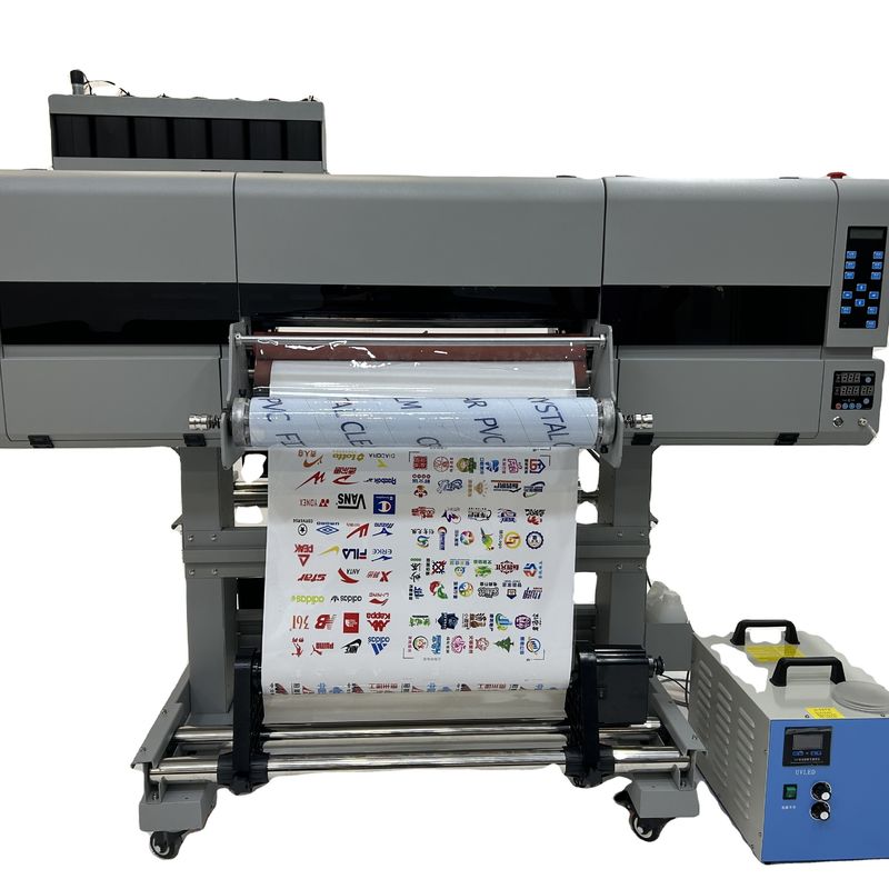 Multicolor Andemes 6090 Roll to Roll UV DTF Printer With Laminator for Glass Mug Wood