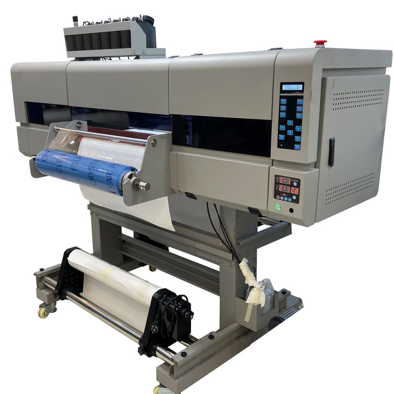 Multicolor AB Film Sticker Printer with 60cm UV DTF Printer and EPS 3 I3200 Printheads
