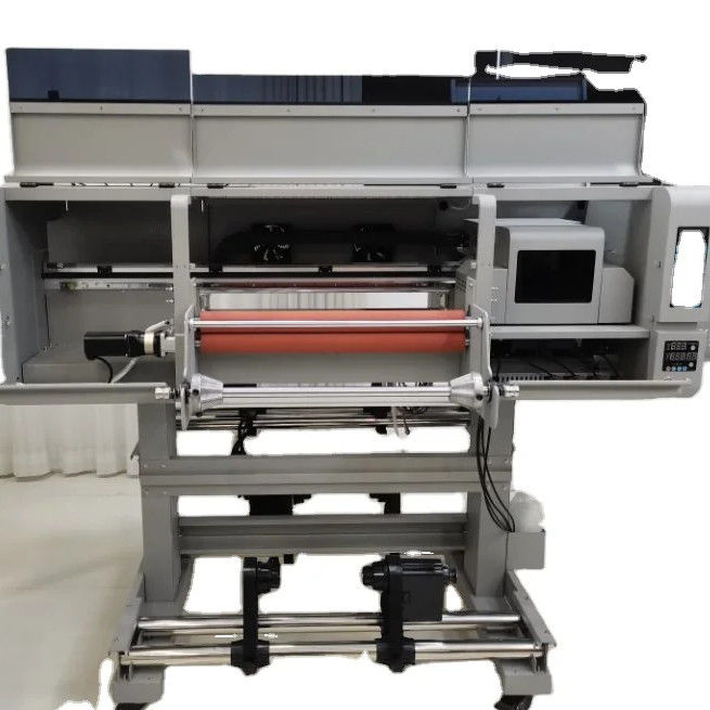 Crystal Label Dtf Printing Made Simple with 24" All in 1 Flatbed UV PET Film Printer