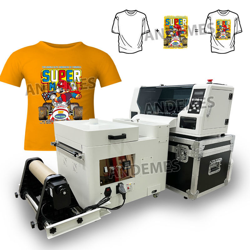 Dual Head Xp600 A3 DTF Printer 33cm Direct Transfer Film Printer With Dtf Shaking Powder Machine