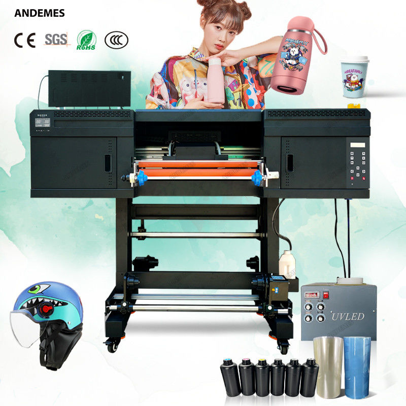 CMYKWWWW Ink Color 130 KG UV Printer Advertising Branding Machines with High Capacity