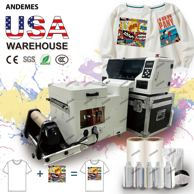 Tshirt DTF Printer Dual XP600 A3 A3 30 33 cm Direct Transfer Film Printer with Pigment Ink