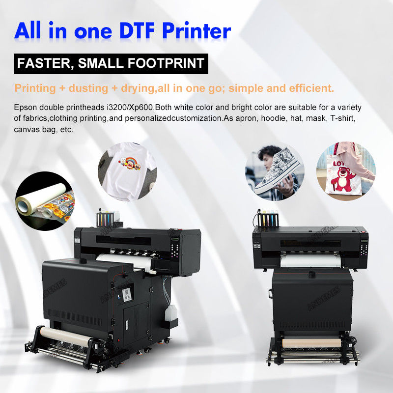 60cm Print Width DTF Printer with High Speed All-in-One Printing and I3200 Printhead