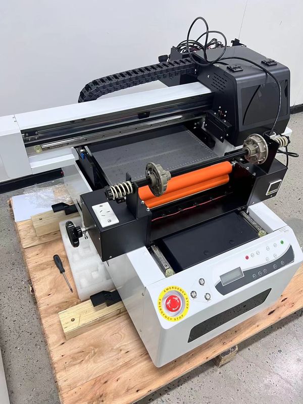 CMYKW V Ink Color A3 3060 DTF UV Printer for Roll to Roll and Flatbed Stickers Printing
