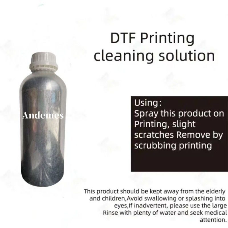 DTF Residue Cleaner Spray Quick Easy Solution For Removing Glue From T-Shirts Hats Bags