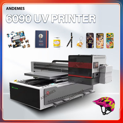 New Product 6090 UV Flatbed Printer UV Special Ink LED UV Printer 3 I3200 Printhead